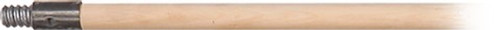 Dynamic 00366 48" x 15/16" Wooden Extension Pole w/Metal Threaded Tip
