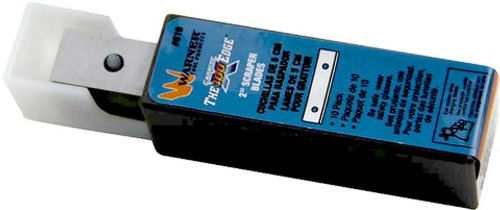Warner 819 50mm Double Edge Carbide Scraper Blades Contractor Pack