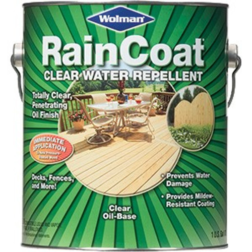 Wolman 12386 1G Clear Raincoat Repellant Oil Based