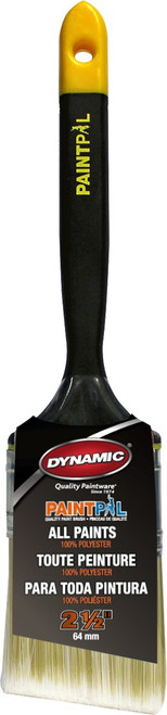 Dynamic 09906 2-1/2" (64mm) Paint Pal Angled Sash Polyester Paint Brush