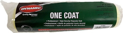 Dynamic 51002 9" x 1/2" Nap One Coat Professional Roller Cover