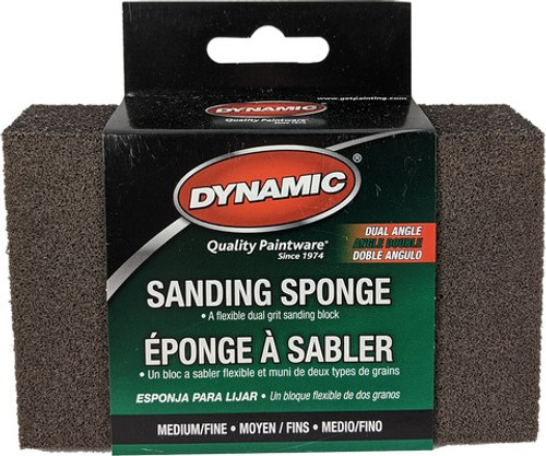 Dynamic AG662603 Medium/Fine Dual Angle Sanding Sponge