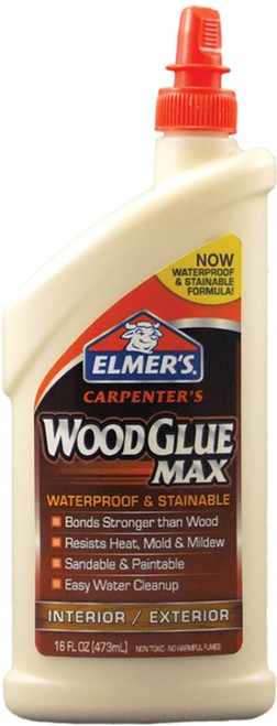 Elmers E7310 16oz Carpenters Wood Glue Max
