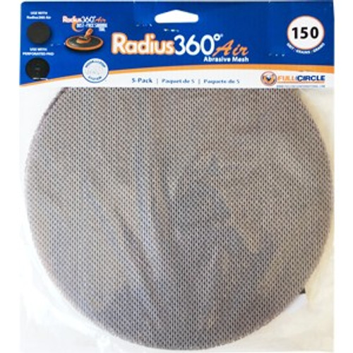 FCI MESH SD150-5 150 Grit Mesh Abrasive for Radius 360 Air (5pk)