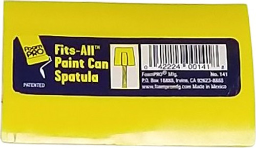 FoamPRO 141 1gal & qt Paint Can Spatula -fits all stir sticks (60/display)