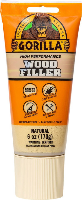Gorilla Glue 107072 6oz Wood Filler Tube