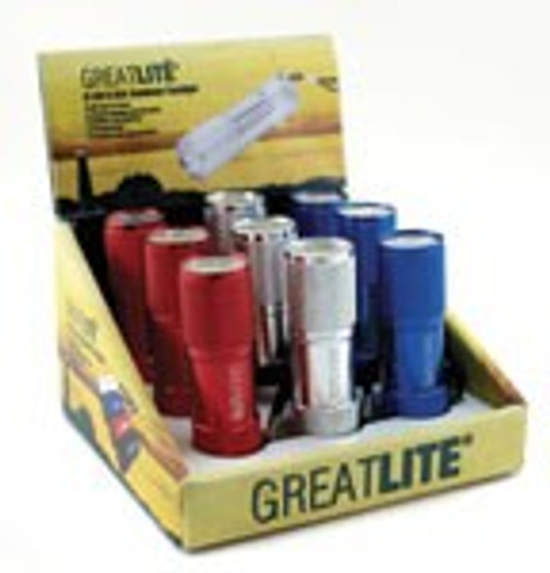 Great Neck 32848 3AAA 9LED Flashlight Display