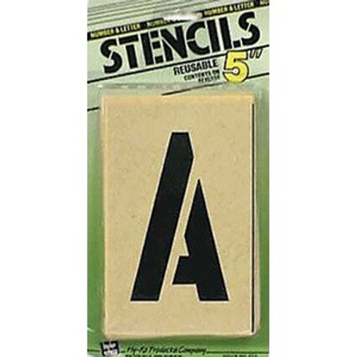 Hy-Ko ST-5 5" Number Letter & Symbol Stencils