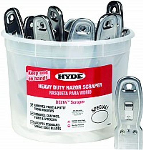 Hyde 49501 Glass Scraper Bucket (50/pk)