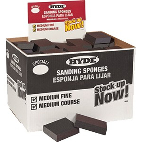 Hyde 49520 Irregular Sanding Block Box (100/pk)