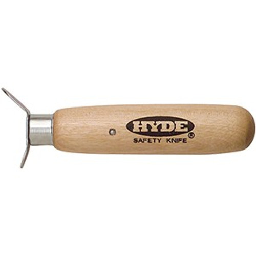 Hyde 60120 4" x 1" Square Point Safety Knife 16 Gauge