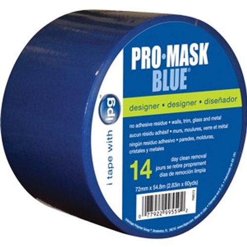 IPG PMD72 2.83" x 60Yd Blue Pro Mask Designers Painters Tape