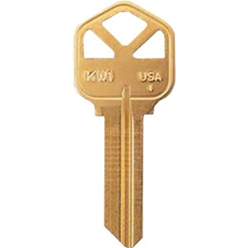 Ilco 5KW1/KW1-BR-250PK Kwikset Key (250/pk)