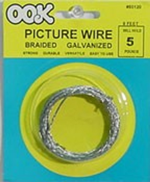 Impex 50124 50lb OOK Braided Picture Wire (534634)