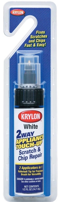 Krylon K07700A77 1/2oz White Appliance Touch Up Paint