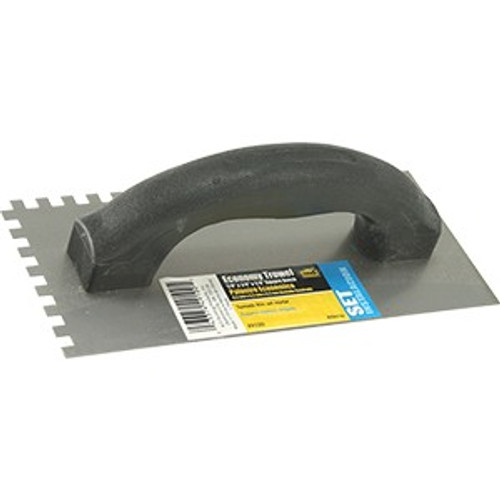 M-D 49100 Econo Trowel 1/4" x 1/4" x 1/4" Sq Notch