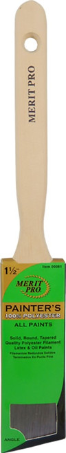 Merit Pro 00081 1-1/2" Painters Professional Angle Sash Brush