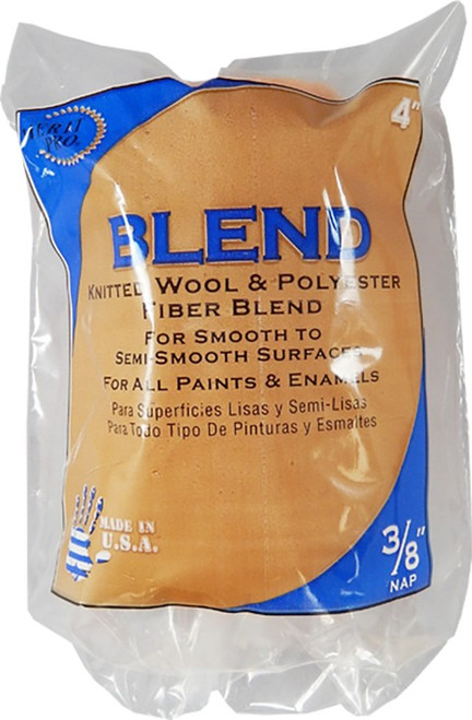 Merit Pro 00107 4" x 3/8" Nap Blend Roller Cover