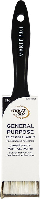 Merit Pro 00291 1-1/2" General Purpose Polyester Paint Brush