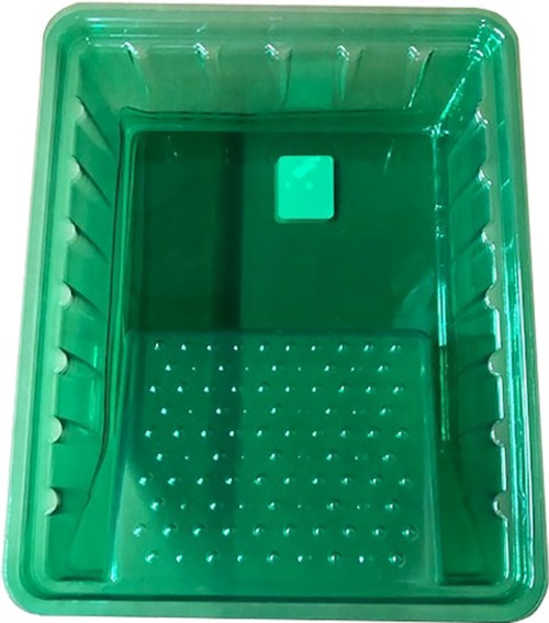 Midstate Plastics 82177 6" Green Plastic Paint Tray w/Grid