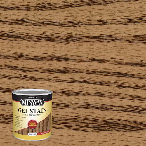 Minwax 26010 .5Pt Chestnut 601 Semi-Transparent Gel Stain