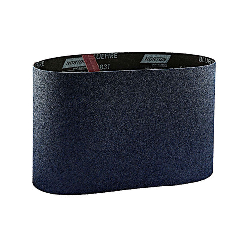 Norton 19972 7-7/8" 29-1/2" 50 BlueFire Cloth Floor Sanding Belt (Hummel) Bulk - Non UPC (10/pk)