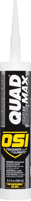 OSI 1868684 9.5oz White Quad Max 001 Sealant