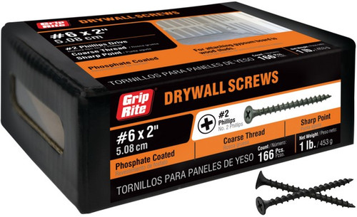 PrimeSource 2CDWS1 1lb 2" Coarse Drywall Screw