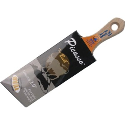 Proform PIC5-2.0 2" Picasso Angled Oval Brush w/ Short Handle