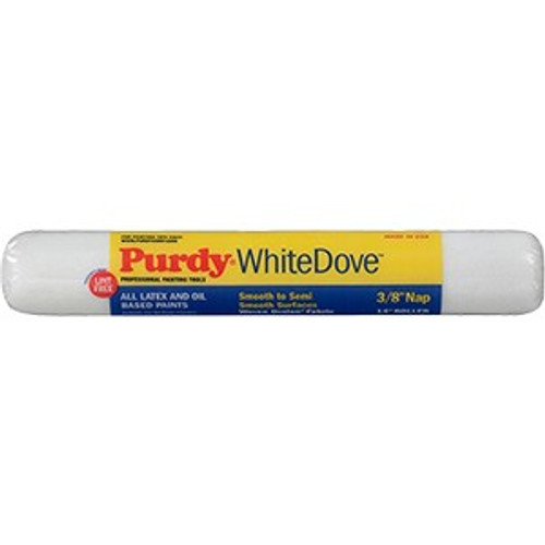 Purdy 14H670142 14" x 3/8" Nap Woven Dralon White Dove Pro Roller Cover