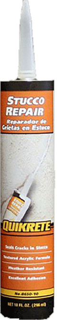 Quikrete 8650-10 10oz Tube Stucco Repair