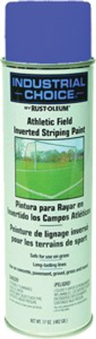 Rust-Oleum 1627838 18oz Blue Inverted Striping Spray Paint