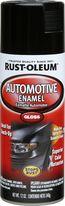 Rust-Oleum 252468 12oz Gloss White Enamel S/C Automotive Spray Paint