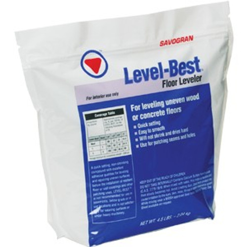 Savogran 12832 4.5Lb Level Best Floor Leveler