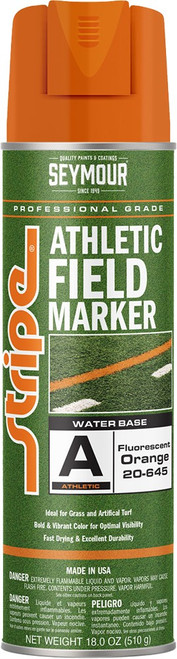 Seymour 20-645 20 oz. Orange Athletic Field Stripe Marker