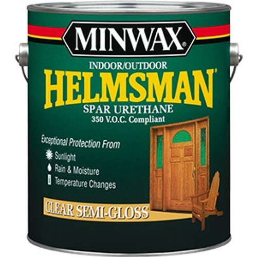 Minwax 13210 1G Semi Gloss Helmsman Int/Ext Spar Urethane