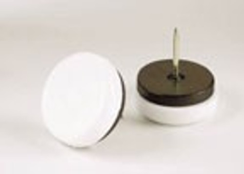 Shepherd 9448 1-1/8" Plastic Cushioned Nail-On Glide 4Pk