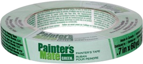 Shurtape 671394 18mm x 55m (0.7" x 60yd) Painter's Mate Green Masking Tape