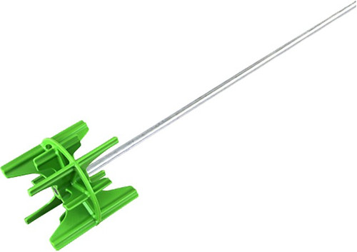Warner 10331 5 Gallon Plastic Paint Mixer 15" Round Metal Shaft Fits 3/8" Drill