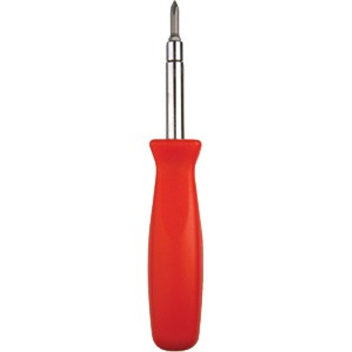 Warner 10839 6-In-1 Screwdriver w/ Bit Holder