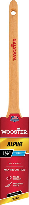 Wooster 4230 1-1/2" Alpha Firm Thin Angle Sash Paint Brush