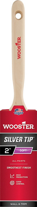 Wooster 5220 2" Silver Tip Soft Flat Sash Paint Brush