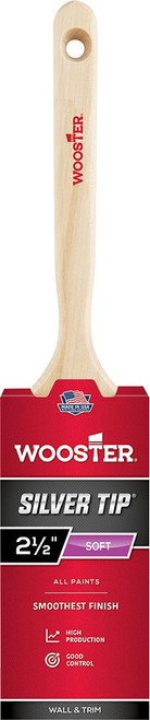 Wooster 5220 2-1/2" Silver Tip Soft Flat Sash Paint Brush