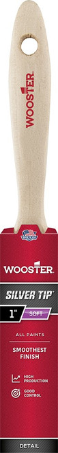 Wooster 5222 1" Silver Tip Soft Varnish Paint Brush