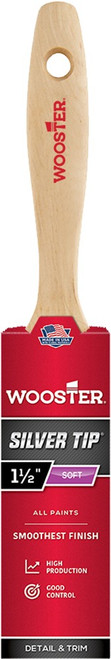 Wooster 5222 1-1/2" Silver Tip Soft Varnish Paint Brush