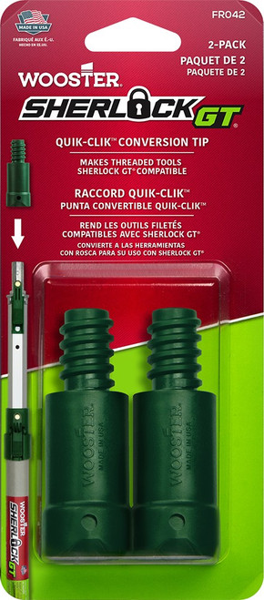 Wooster FR042 Sherlock GT Conversion Tip (2pk)