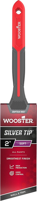 Wooster G5221 2" Silver Tip GripTech MAX Angle Sash Paint Brush