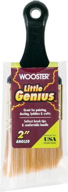 Wooster Q3222 2" Firm Little Genius Angled Short Paint Brush