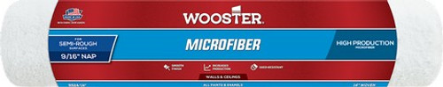 Wooster R524 14" x 9/16" Nap Microfiber Roller Cover