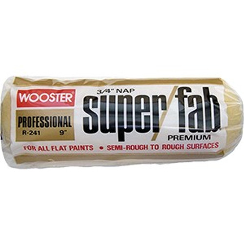 Wooster R776 Bulk Pack of R241 9" x 3/4" Nap Super/Fab Roller Cover (100/pk)